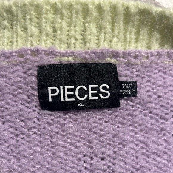 ASOS • Pastel Colorblock Cardigan - Picture 6 of 6